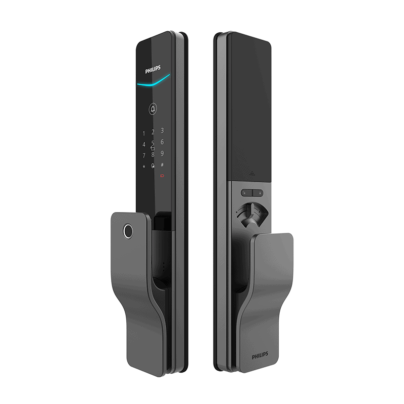 Philips EasyKey DDL801 推拉式智能門鎖 星空灰 香港行貨
