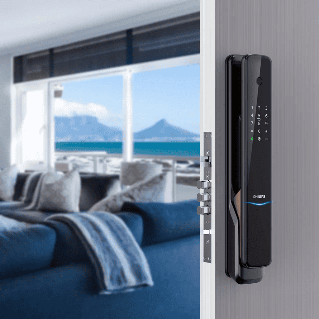 9300推拉式智能門鎖