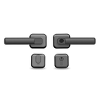 飛利浦 DDL101 曜石黑室內智能門鎖 指紋解鎖 手機APP控制 安全便利