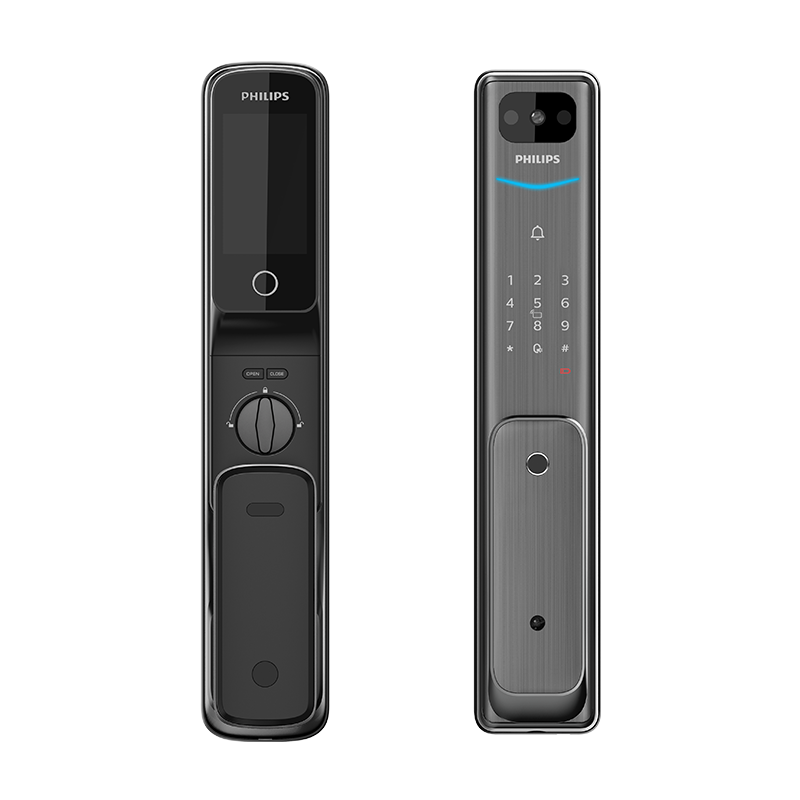 Philips EasyKey Alpha-VP 智能視像門鎖 紅古銅/曜石黑 香港行貨