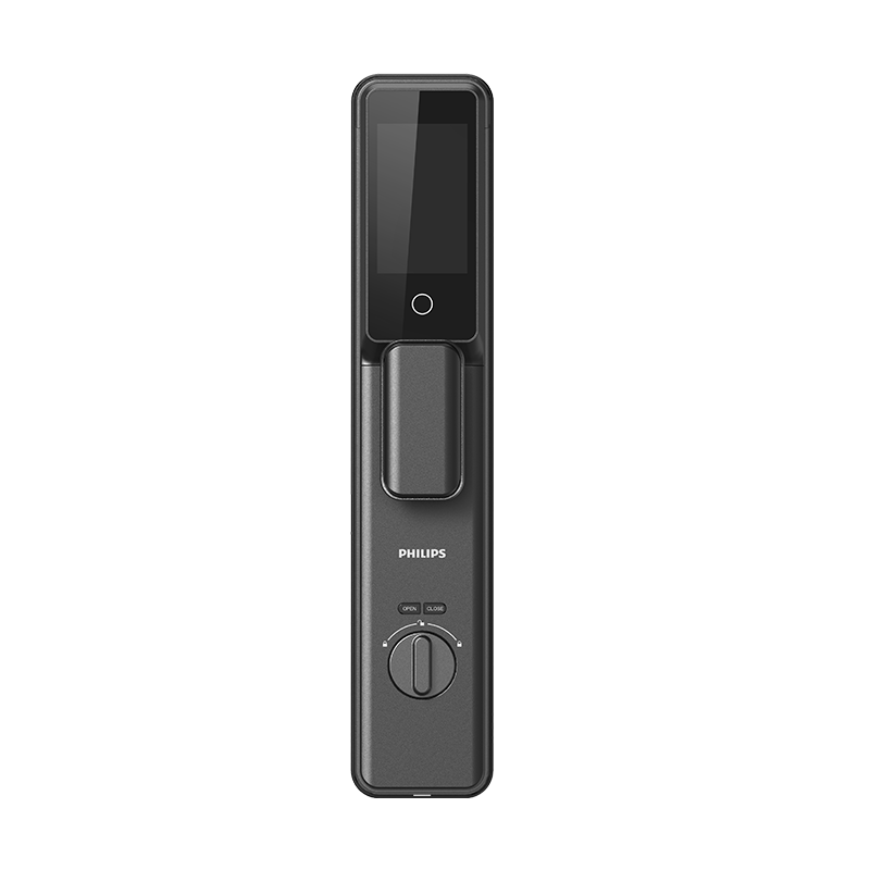 Philips EasyKey DDL702-FVP 人臉識別視像智能鎖 曜石黑 香港行貨