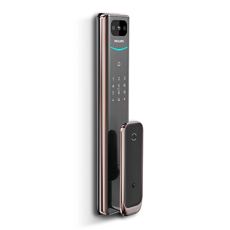 Philips EasyKey Alpha-VP 智能視像門鎖 紅古銅/曜石黑 香港行貨
