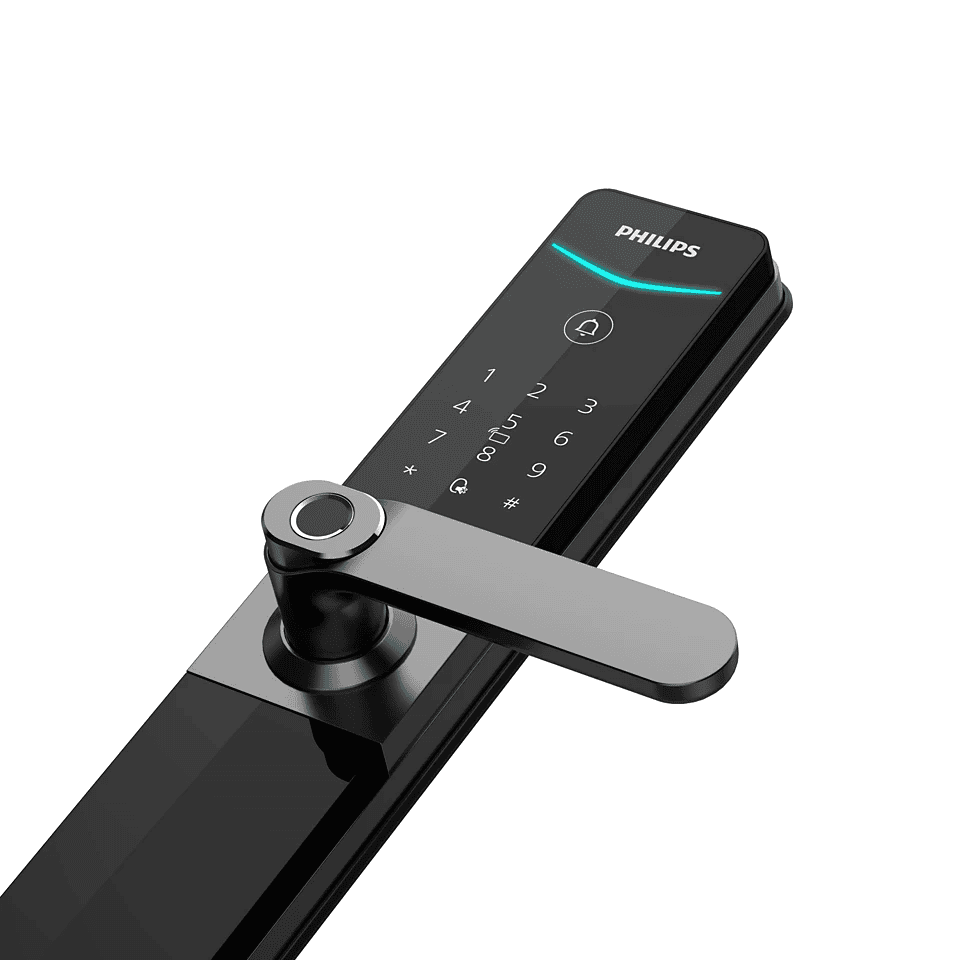 飛利浦 DDL610 執手式智能門鎖 星空灰 遠端控制 家居安全