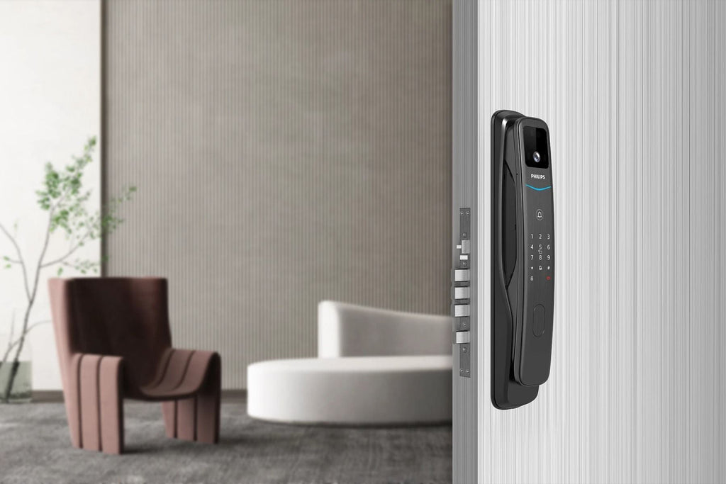 Philips EasyKey DDL702-MVP 掌靜脈智能電子門鎖 非接觸解鎖 香港行貨