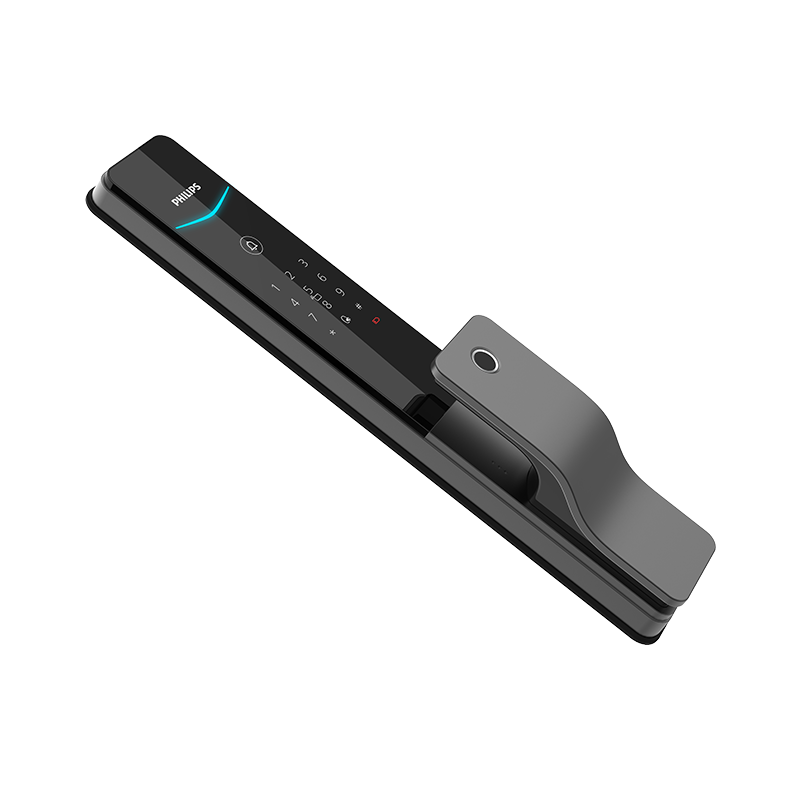 飛利浦 DDL801 智慧推拉式電子鎖 遠端APP控制 指紋密碼多功能安全門鎖