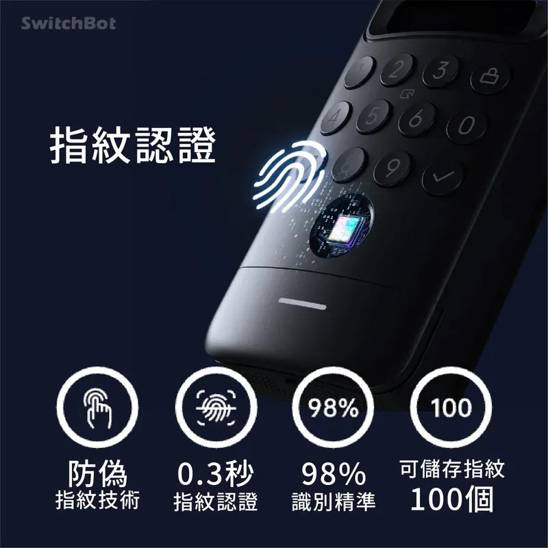 SwitchBot Smart Lock Ultra combo 套裝1【超級智能門鎖】+ Keypad Vision【Vision解鎖器 -人臉/指紋/密碼】