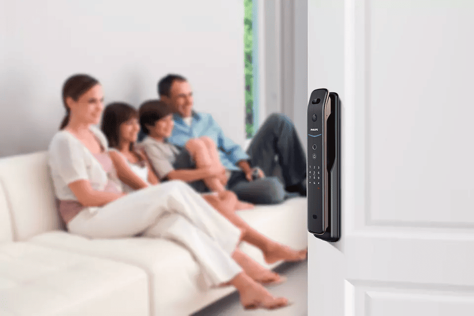 飛利浦 EasyKey DDL709-FVP 人臉識別視像智能鎖 Wi-Fi 遠程監控 無接觸開鎖