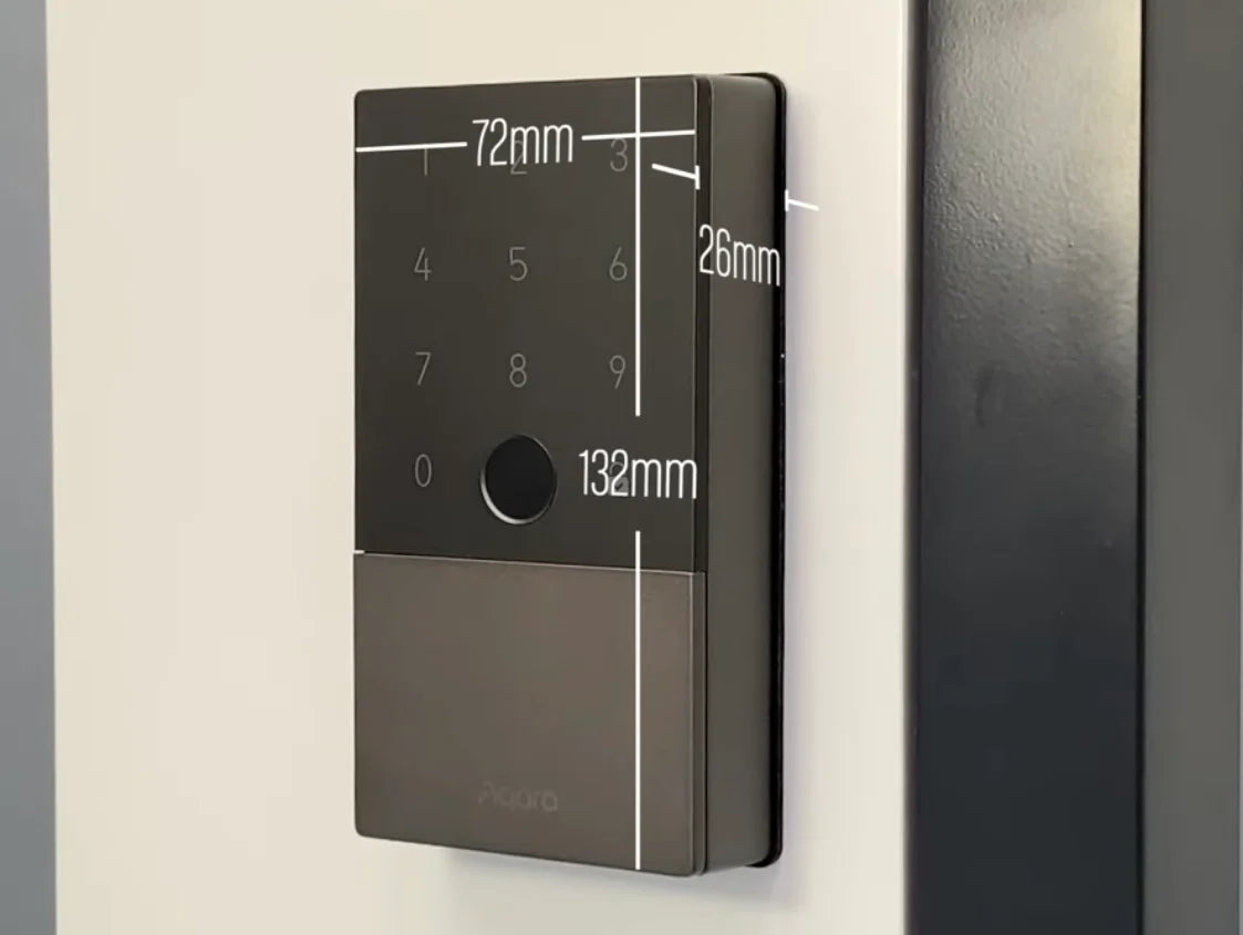 Aqara U100 智能電子門鎖連 E1 Hub 支援 Apple Home Key