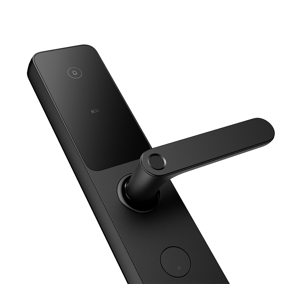 Lockin 鹿客 X9 七合一指紋把手電子鎖 (黑色) - 包總代理基本安裝
