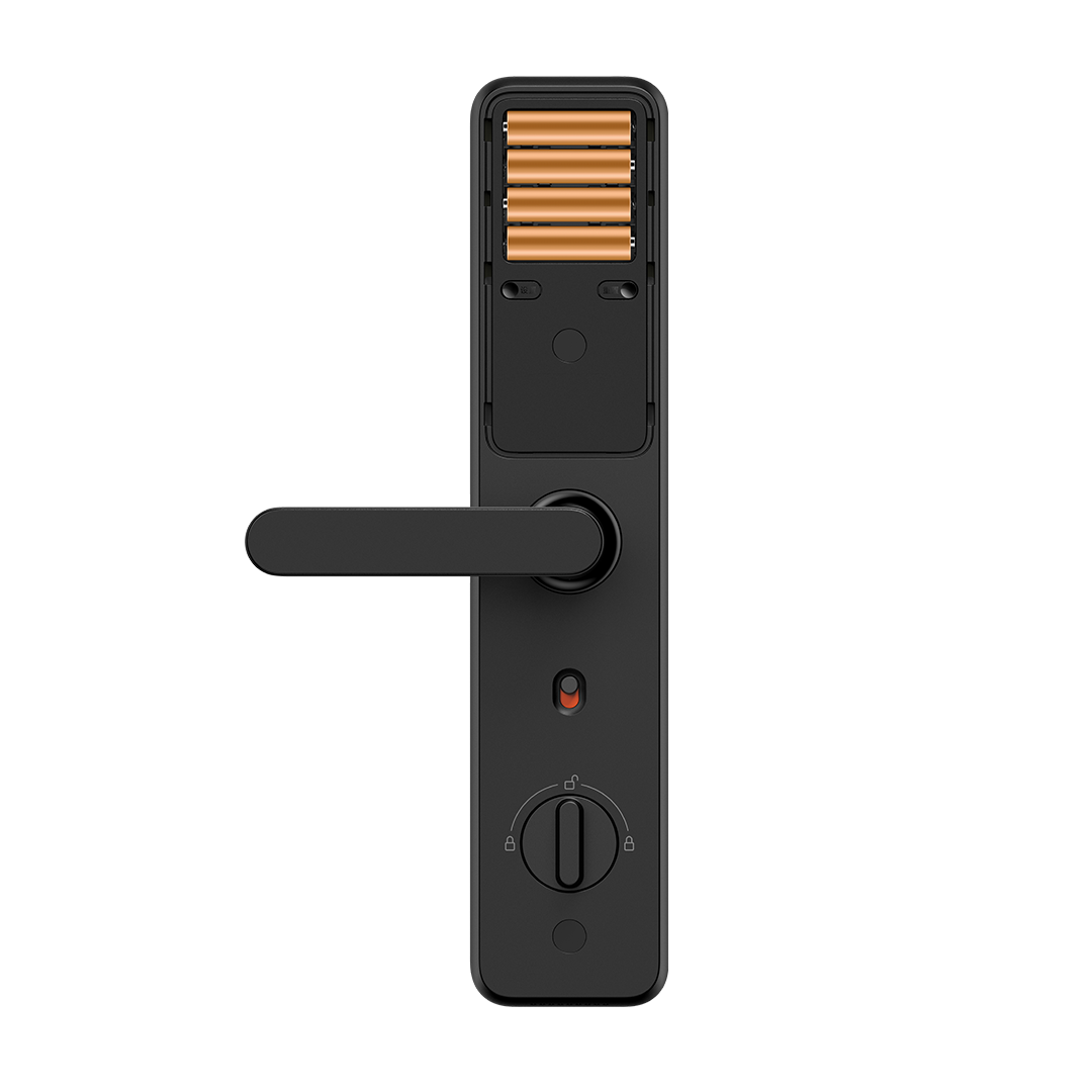 Lockin 鹿客 X9 七合一指紋把手電子鎖 (黑色) - 包總代理基本安裝