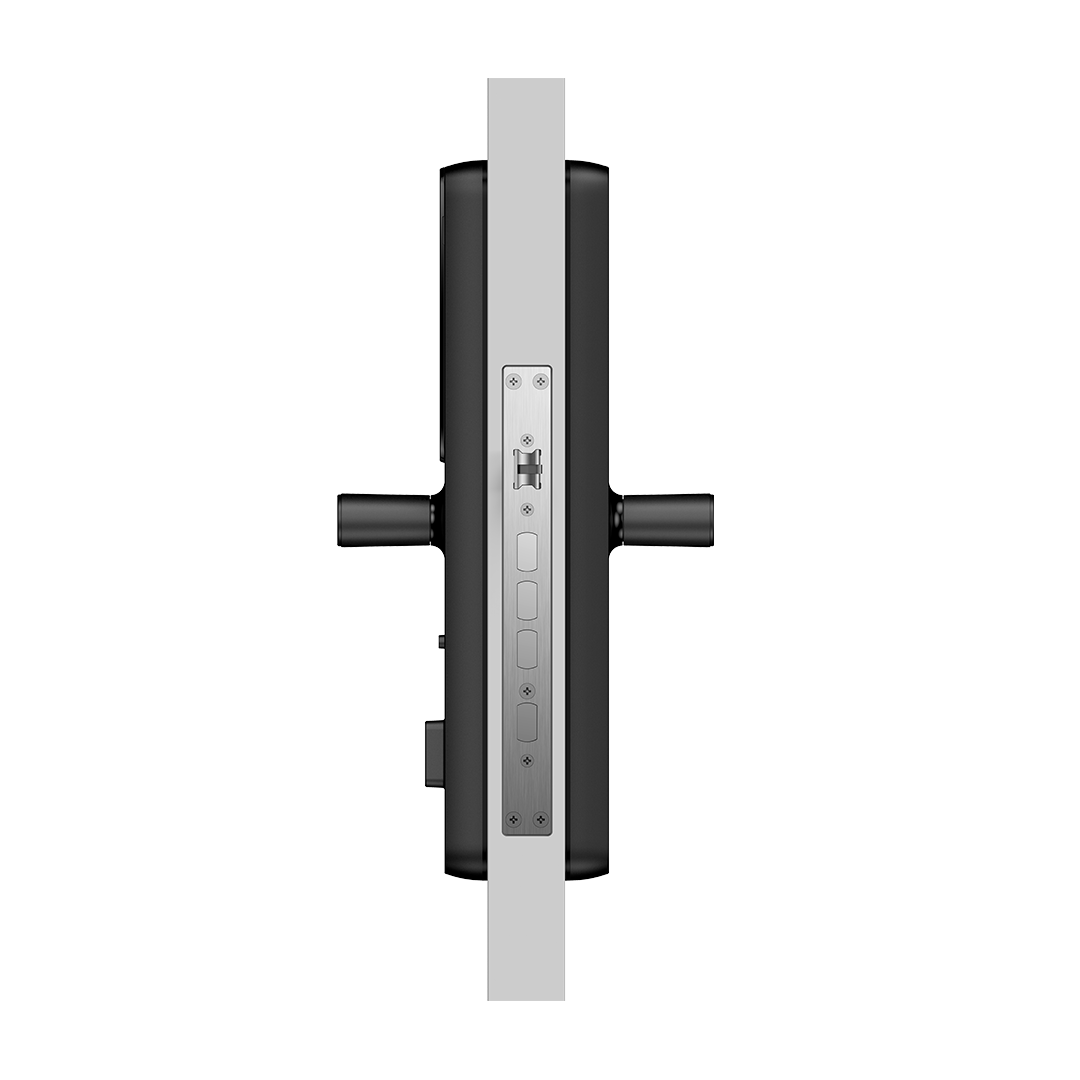 Lockin 鹿客 X9 七合一指紋把手電子鎖 (黑色) - 包總代理基本安裝